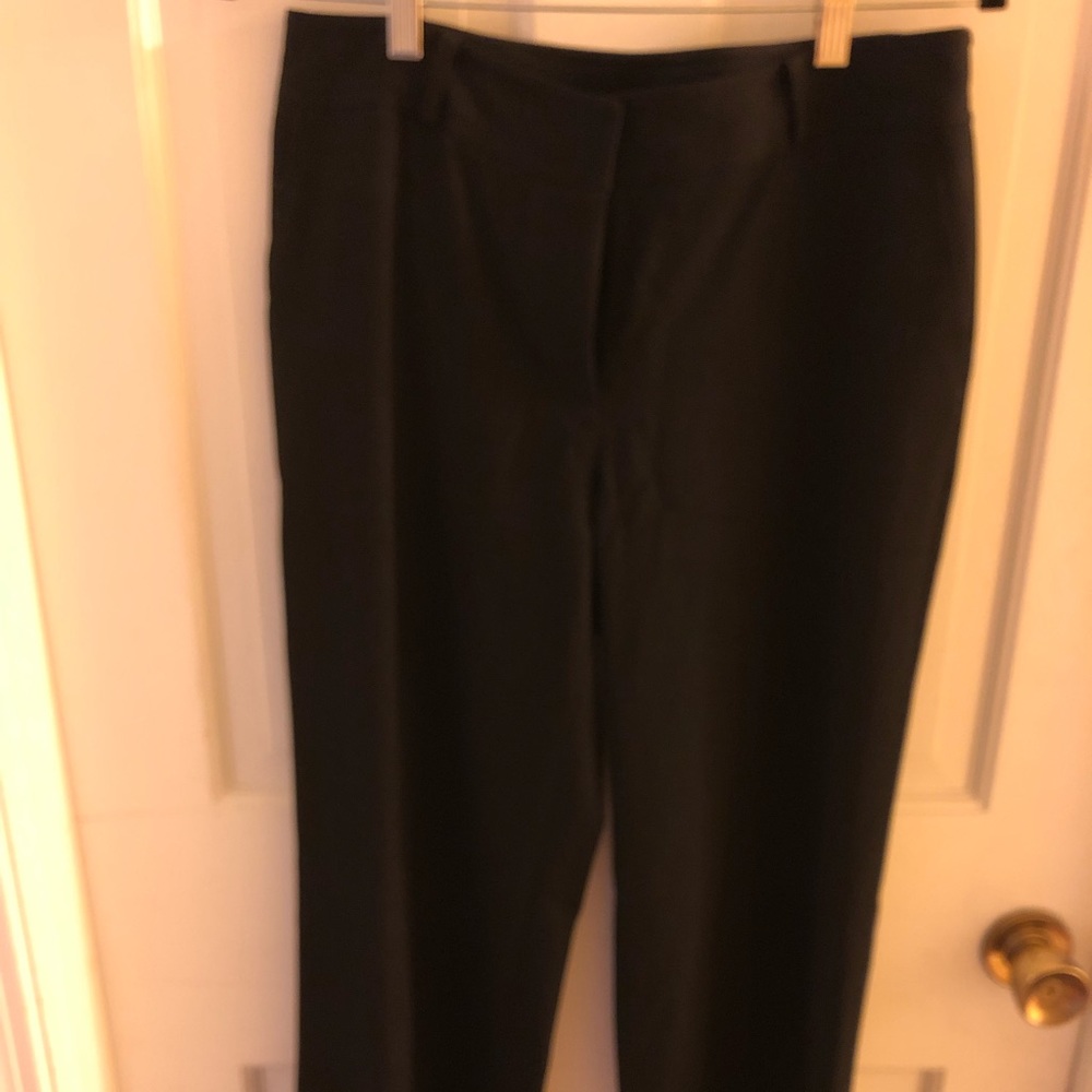Black womens dress pants.